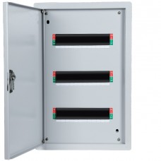 Πίνακας Επίτοιχος Μεταλλικός 3Σειρών 45Στοιχείων IP40 Zeta 55045